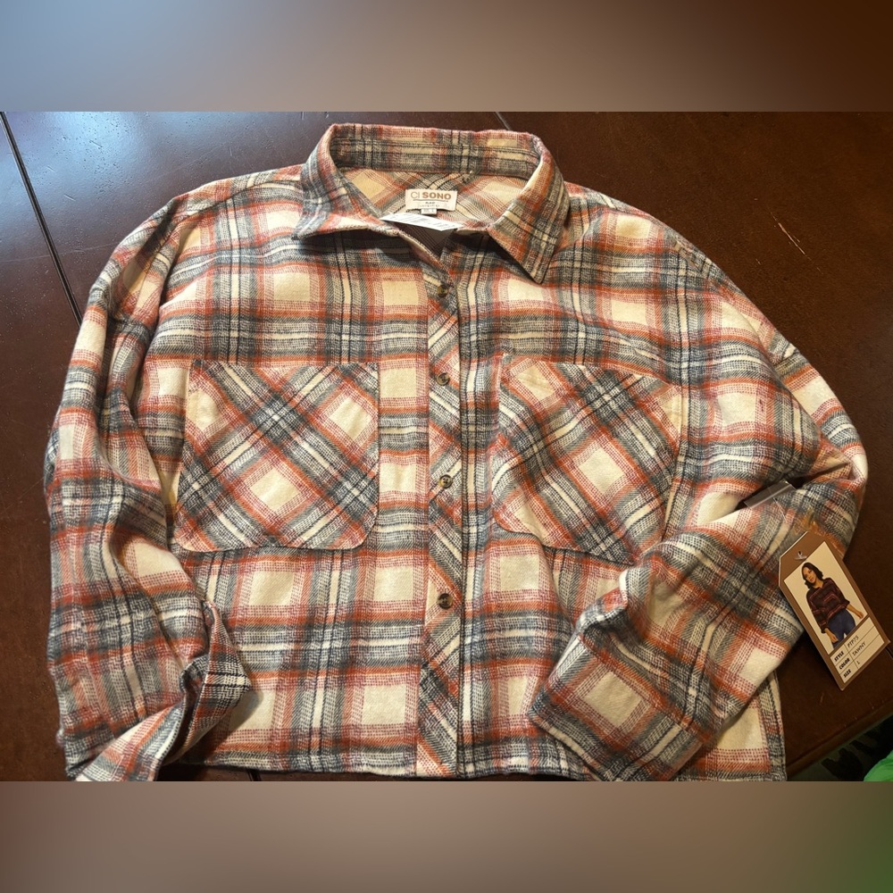 Boutique flannel shirt
